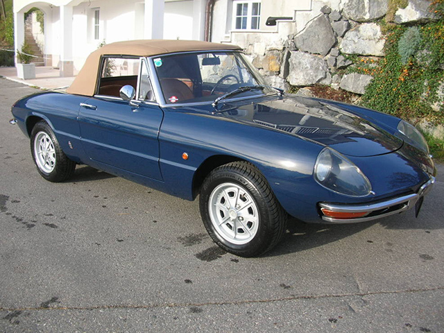 Alfa Spider 1600 Rundheck